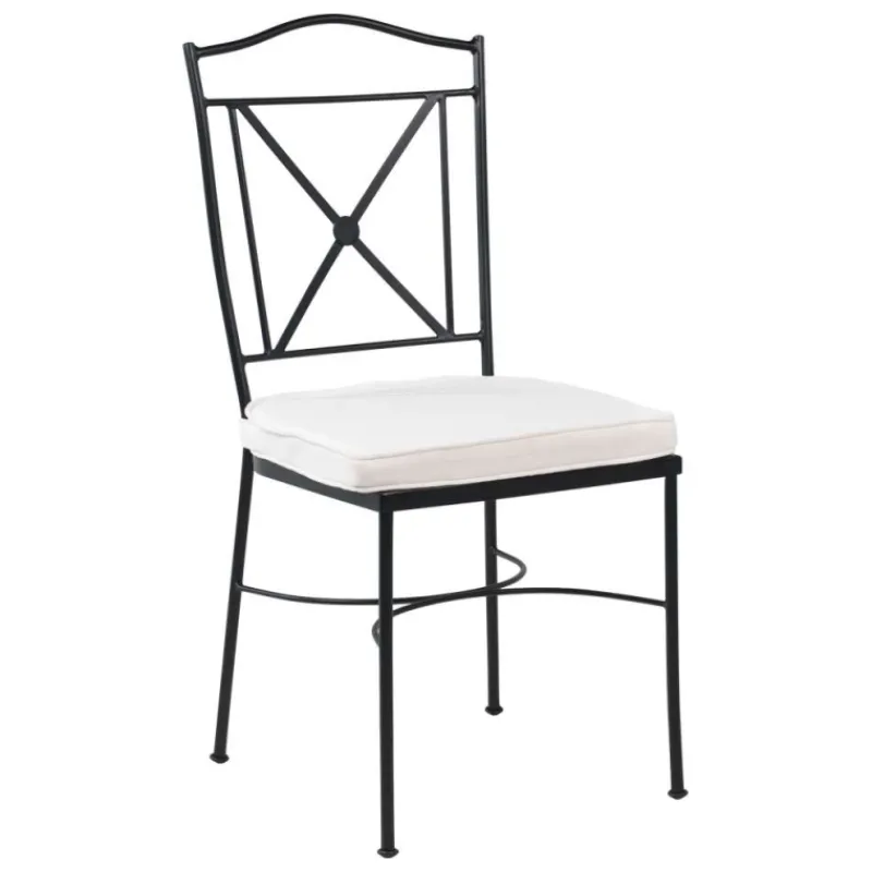 Jayso Pisa Chaise provençale en acier> Chaise De Salle à Manger