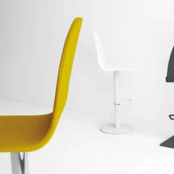 Cancio Play Tabouret réglable moderne en synthétique et métal> Tabouret Snack (assise +/- 65 Cm)|Tabouret De Bar (assise +/- 80 Cm)