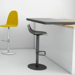 Cancio Play Tabouret réglable moderne en synthétique et métal><noscript><img width=
