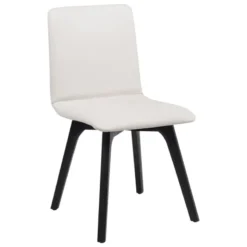 Sessio Plaza Chaise de salle à manger scandinave en synthétique et bois> Chaise De Cuisine|Chaise De Salle à Manger