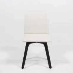 Sessio Plaza Chaise de salle à manger scandinave en synthétique et bois> Chaise De Cuisine|Chaise De Salle à Manger