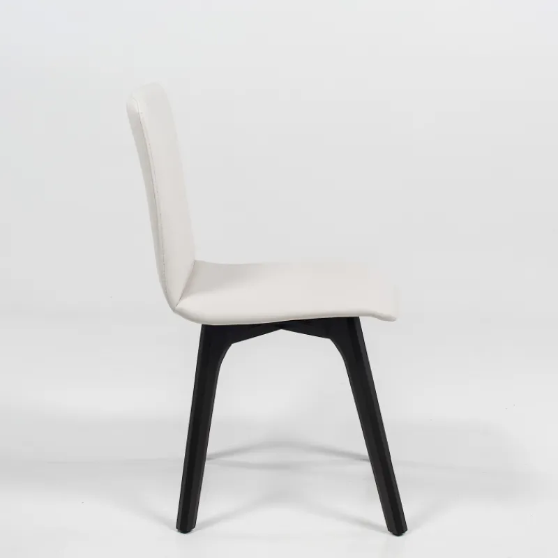Sessio Plaza Chaise de salle à manger scandinave en synthétique et bois> Chaise De Cuisine|Chaise De Salle à Manger