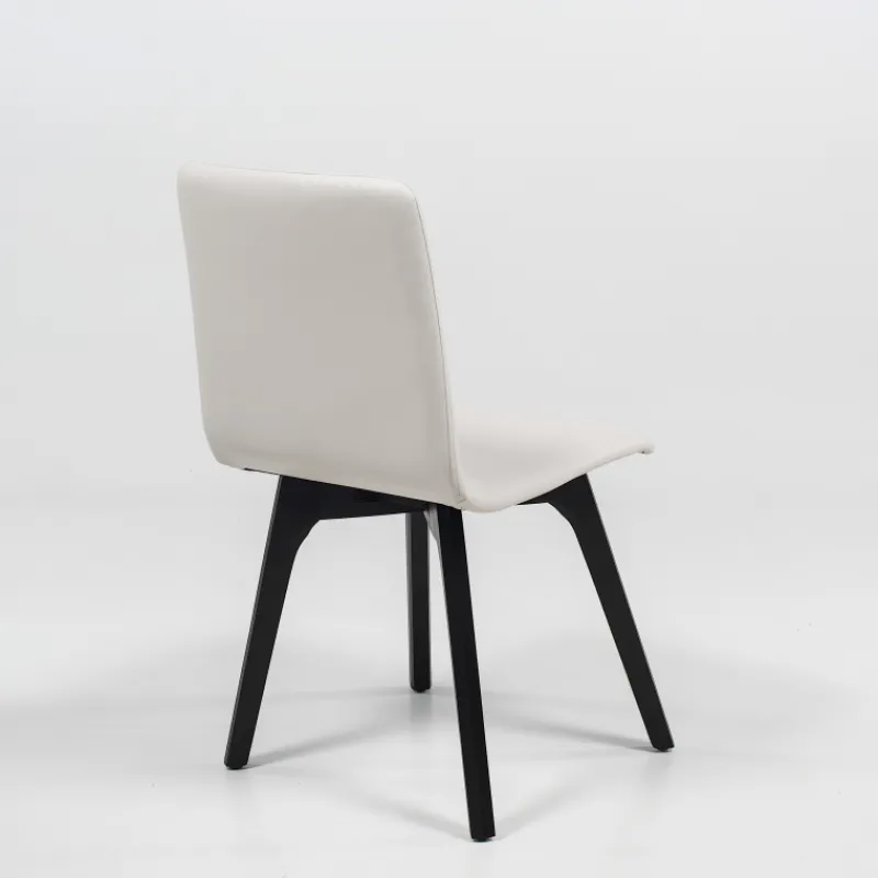 Sessio Plaza Chaise de salle à manger scandinave en synthétique et bois> Chaise De Cuisine|Chaise De Salle à Manger