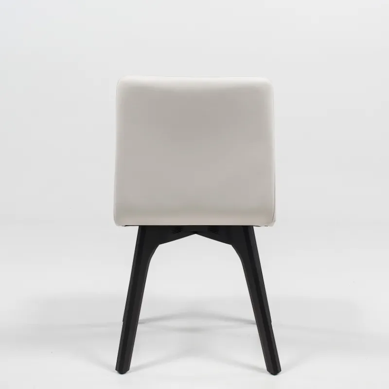 Sessio Plaza Chaise de salle à manger scandinave en synthétique et bois> Chaise De Cuisine|Chaise De Salle à Manger