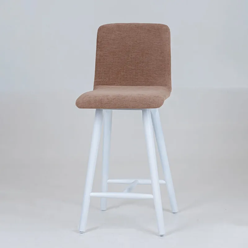 Sessio Plaza diamant Tabouret snack avec dos matelassé en tissu et pieds en bois> Tabouret Snack (assise +/- 65 Cm)|Tabouret De Bar (assise +/- 80 Cm)
