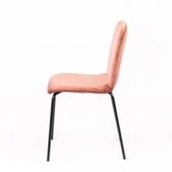 Sessio Plaza line Chaise moderne avec dos matelassé en tissu et pieds en métal><noscript><img width=