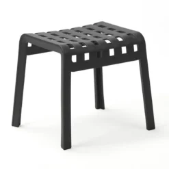Poggio Tabouret bas design empilable en polypropylène><noscript><img width=