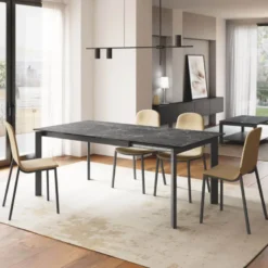 Cancio Poker Table petit espace extensible en céramique> Table De Cuisine|Table Pour Petit Espace