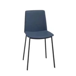 Perfecta Primera Chaise belge moderne rembourrée en simili avec pieds en métal> Chaise De Cuisine|Chaise De Salle à Manger