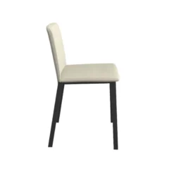 Perfecta Primera Chaise moderne tissu et pieds métal> Chaise De Salle à Manger