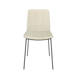 Perfecta Primera Chaise moderne tissu et pieds métal><noscript><img width=