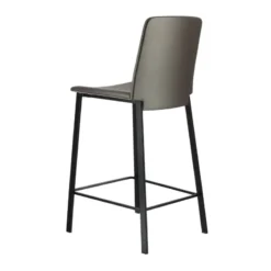 Perfecta Primera Tabouret snack belge rembourré en simili et pieds en métal><noscript><img width=