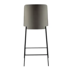 Perfecta Primera Tabouret snack belge rembourré en simili et pieds en métal><noscript><img width=