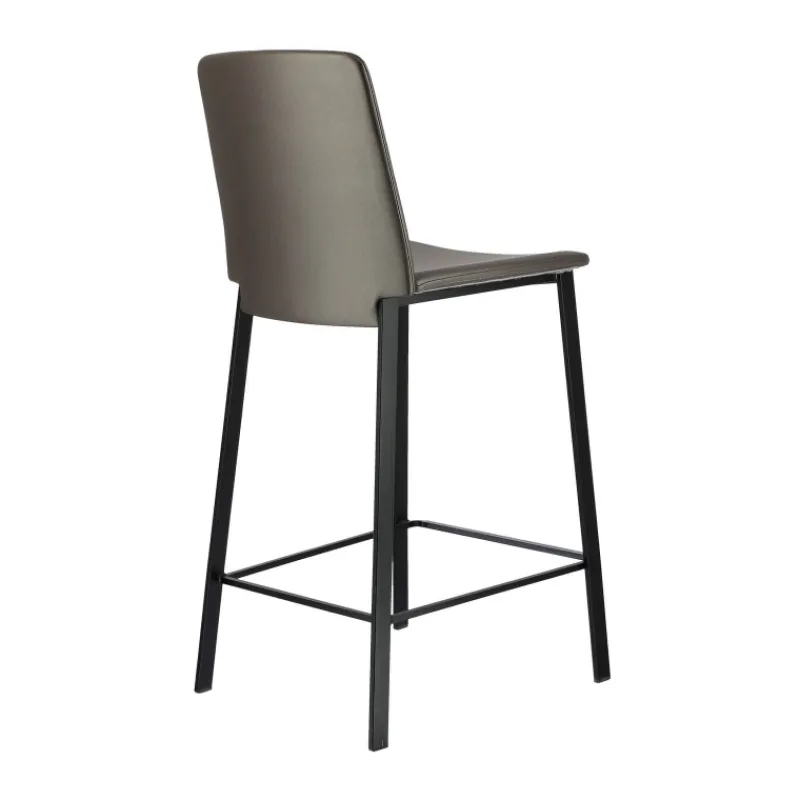 Perfecta Primera Tabouret snack belge rembourré en simili et pieds en métal> Tabouret Snack (assise +/- 65 Cm)|Tabouret De Bar (assise +/- 80 Cm)