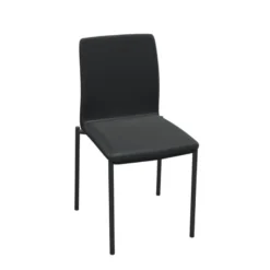 Perfecta Pro'G Chaise moderne en métal et simili> Chaise De Cuisine
