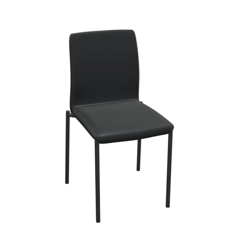 Perfecta Pro'G Chaise moderne en métal et simili> Chaise De Cuisine