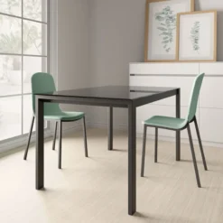 Cancio Puzzle Table de cuisine rectangulaire en verre> Table De Cuisine|Table Pour Petit Espace
