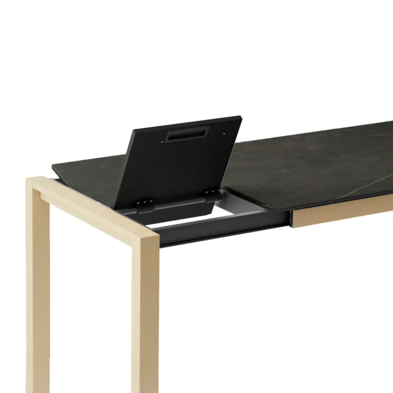Cancio Quadra Table moderne en céramique extensible> Table De Salle à Manger