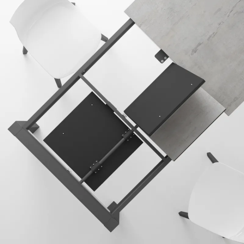 Cancio Quadra Table moderne en céramique extensible> Table De Salle à Manger