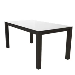 Cancio Quadra Table moderne en verre extensible> Table De Salle à Manger