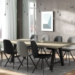 Perfecta Querido Table moderne de salle à manger en stratifié> Table De Salle à Manger
