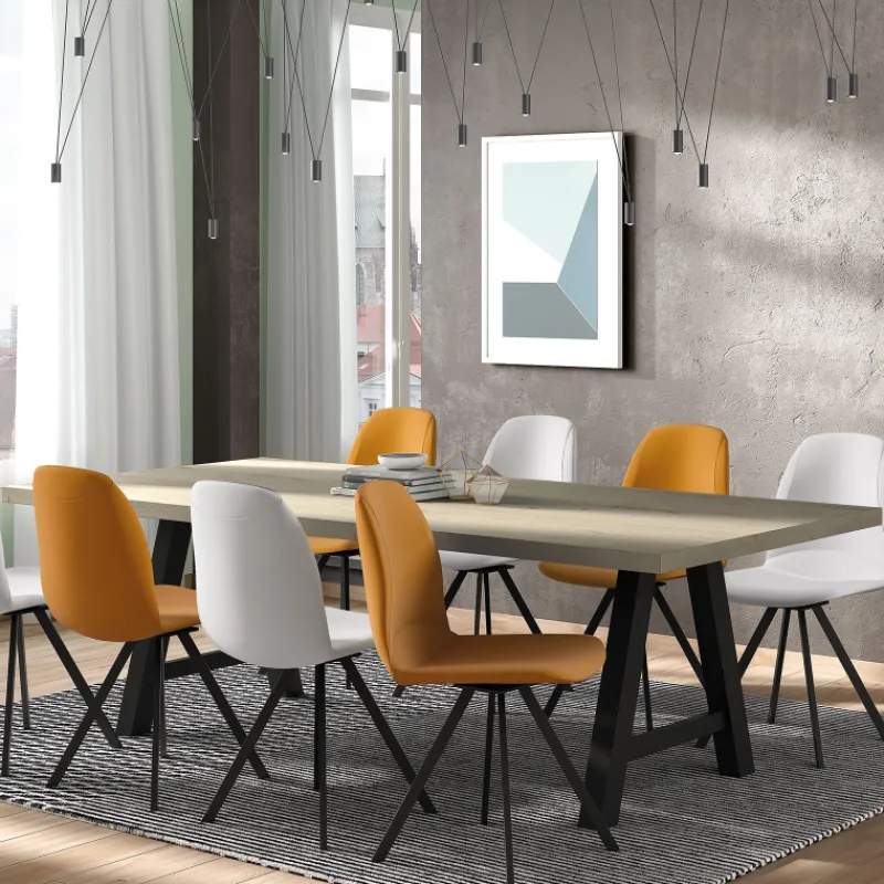 Perfecta Querido Table moderne de salle à manger en stratifié> Table De Salle à Manger