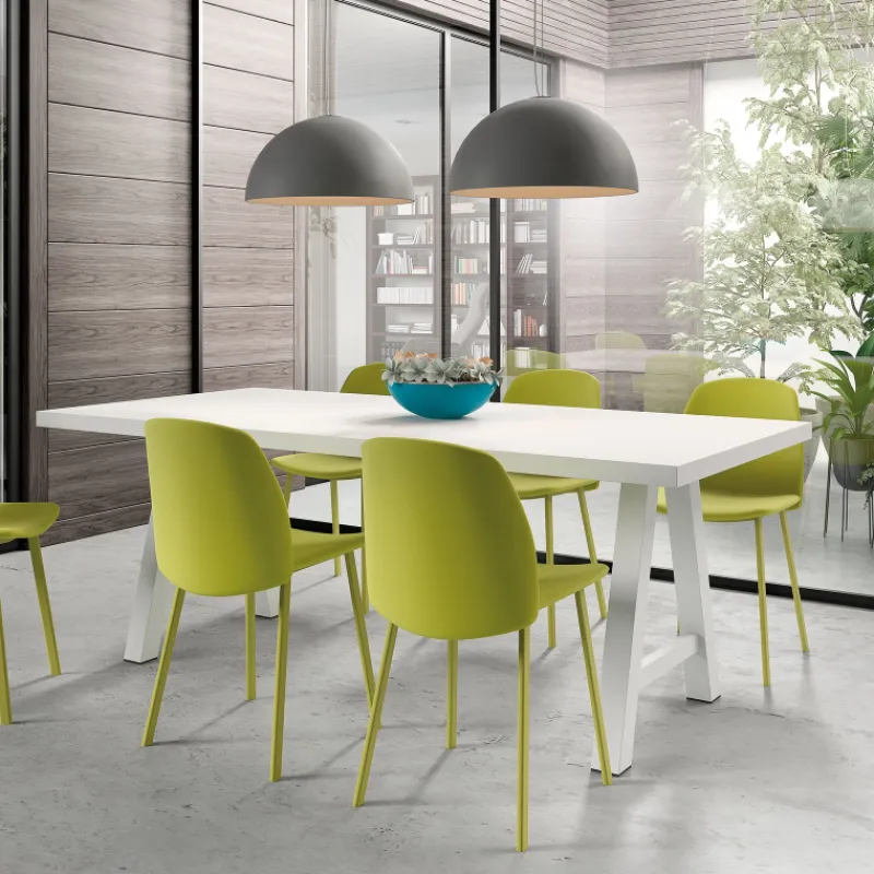 Perfecta Querido Table moderne de salle à manger en stratifié> Table De Salle à Manger