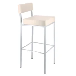 Perfecta Quinta Tabouret de bar moderne en métal et simili> Tabouret De Bar (assise +/- 80 Cm)