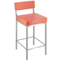 Perfecta Quinta Tabouret snack moderne en métal et simili><noscript><img width=