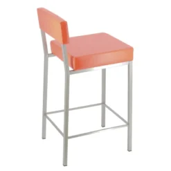 Perfecta Quinta Tabouret snack moderne en métal et simili><noscript><img width=