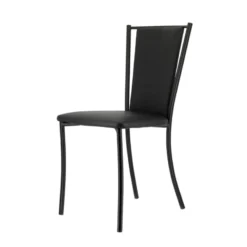 Perfecta Reina Chaise de cuisine contemporaine en métal et simili><noscript><img width=