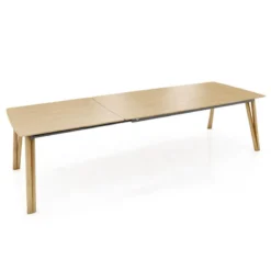 Mobitec Rennes ® Table en bois massif extensible pieds épingle><noscript><img width=
