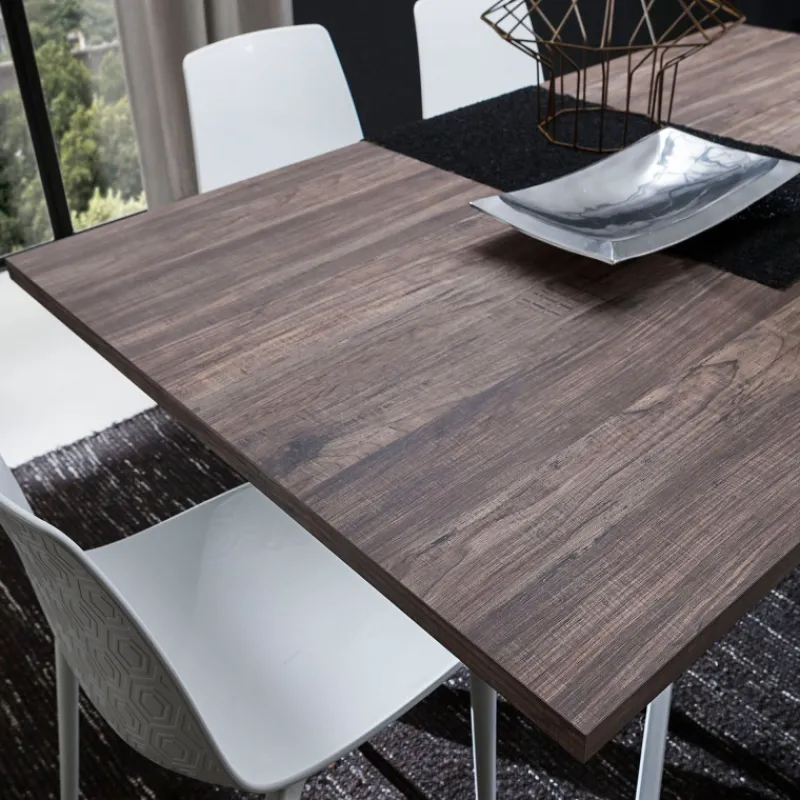 La primavera Renzo Table de salle à manger design en stratifié> Table De Salle à Manger