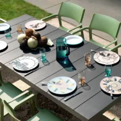 Rio Alu Table d'extérieur moderne extensible en aluminium><noscript><img width=