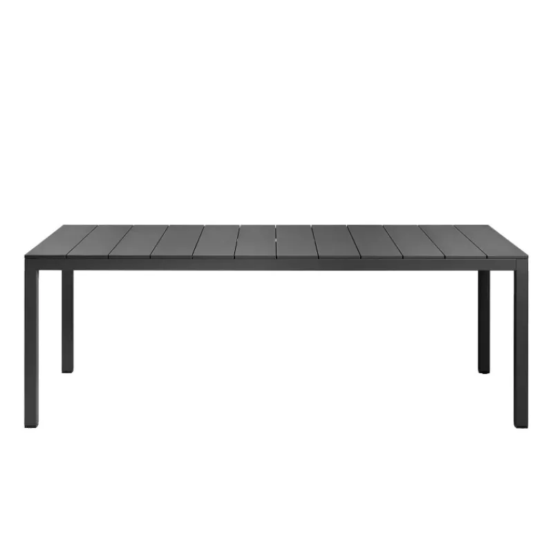 Rio Table de jardin en aluminium rectangulaire fabriquée en Italie> Table De Jardin