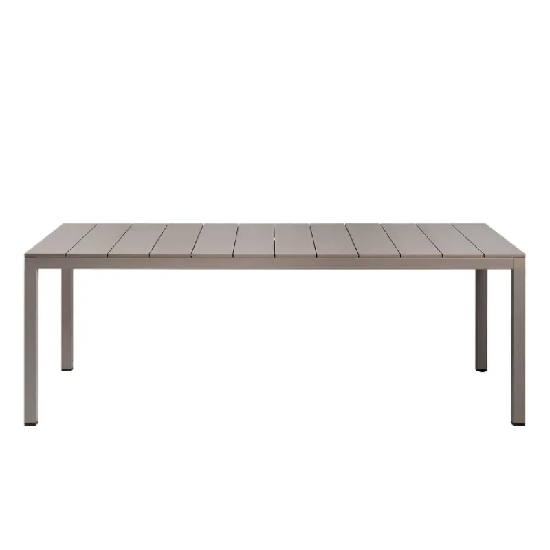 Rio Table de jardin en aluminium rectangulaire fabriquée en Italie> Table De Jardin