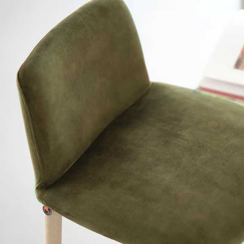 Mobitec Rob C05 ® Tabouret snack en tissu et bois massif> Tabouret Snack (assise +/- 65 Cm)|Tabouret De Bar (assise +/- 80 Cm)