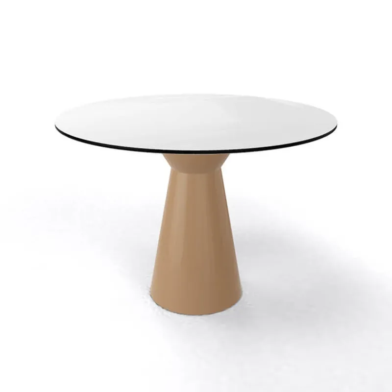Roller H74 ronde Table design italienne ronde avec pied central> Table De Cuisine|Table Pour Petit Espace