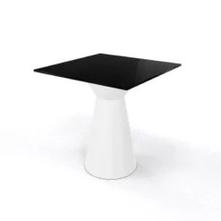 Roller H74 Table carrée design italien à pied central><noscript><img width=