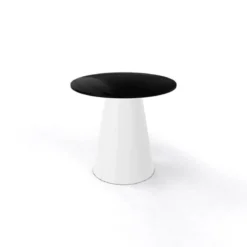 Roller H55 Table d'appoint ronde design italien à pied central><noscript><img width=