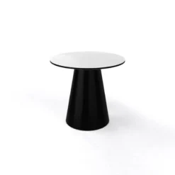 Roller H55 Table d'appoint ronde design italien à pied central><noscript><img width=