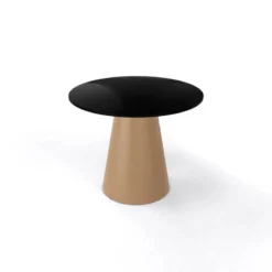 Roller H55 Table d'appoint ronde design italien à pied central><noscript><img width=