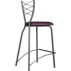 Carrier Romance ® Tabouret snack contemporain en synthétique et métal><noscript><img width=