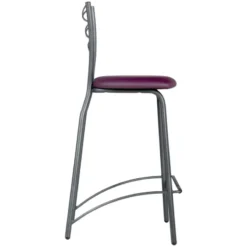 Carrier Romance ® Tabouret snack contemporain en synthétique et métal><noscript><img width=