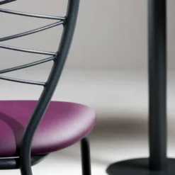 Carrier Romance ® Tabouret snack contemporain en synthétique et métal><noscript><img width=