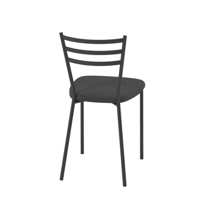 Perfecta Romy Chaise de cuisine avec assise rembourrée en simili et dossier en métal> Chaise De Cuisine