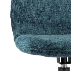 RosaChaise pivotante en tissu avec pieds en métal><noscript><img width=
