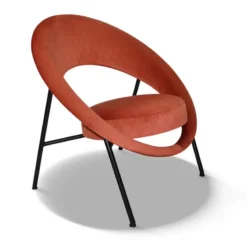 Paget Saturn Fauteuil design en tissu fabriqué en France><noscript><img width=