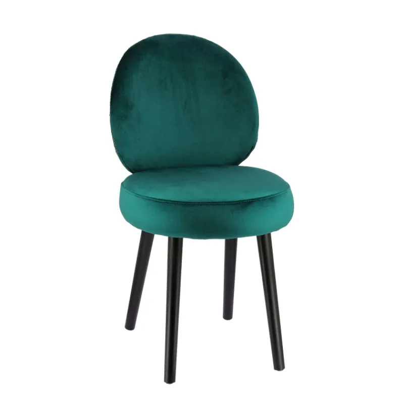 Sessio Severus Chaise cosy bicolore en tissu avec pieds bois> Chaise De Salle à Manger|Chaise Salon