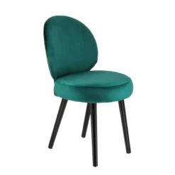 Sessio Severus Chaise cosy bicolore en tissu avec pieds bois><noscript><img width=